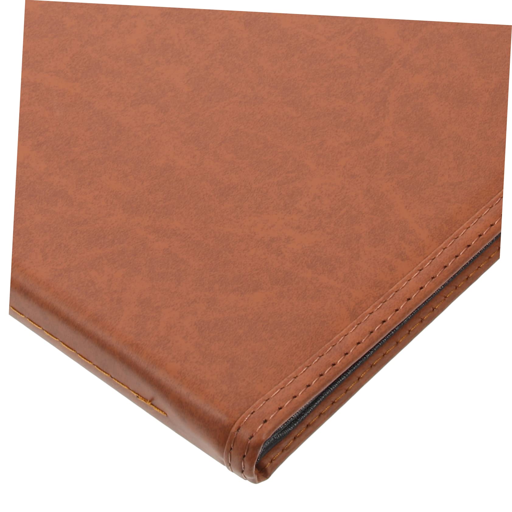 KICHOUSE Loose-Leaf Menu Cover Restaurant Menu Holder Menu Protection Menu Showcase Coffee Bar Accessories Binders PVC Menu Holder Restaurant Recipe Covers Menu Book Menu Folder Pu