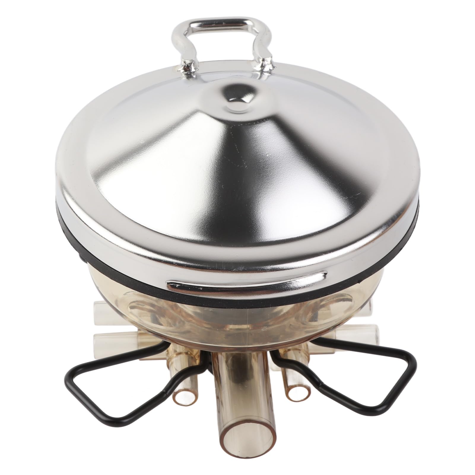 Griffe de Traite 350 Cc, Outil Collecteur de Lait pour Vache et Mouton avec Valve Fermée et Boucle Droite, Matériau PC Durable, Remplacement D'accessoires de Machine à Lait