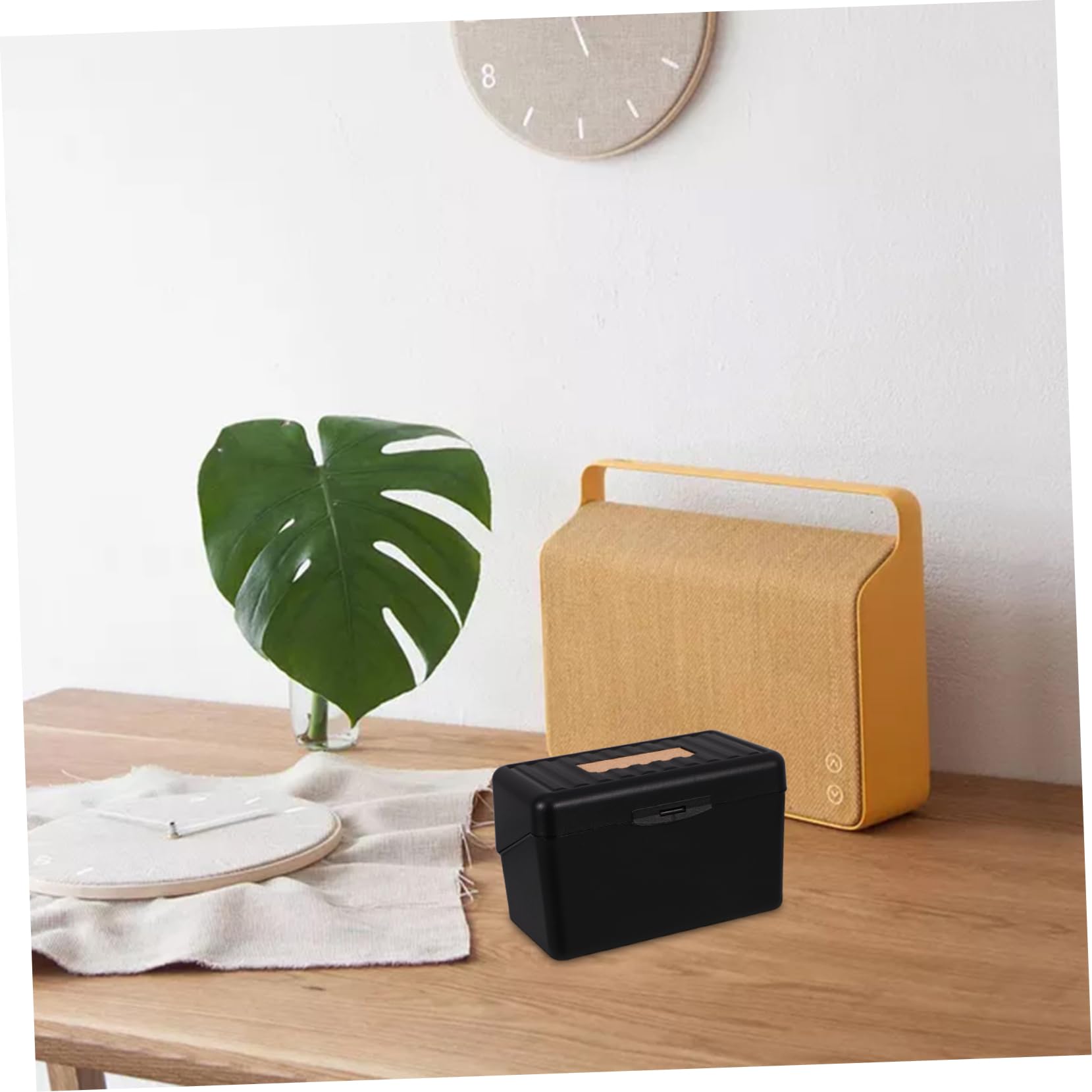 5stücke Indexkartenhalter Für Büro Und Zuhause Tragbare Visitenkarten-organizer Box Für Einfache Aufbewahrung Und Schnellen Zugriff Robustem Für Karten Und Notizen