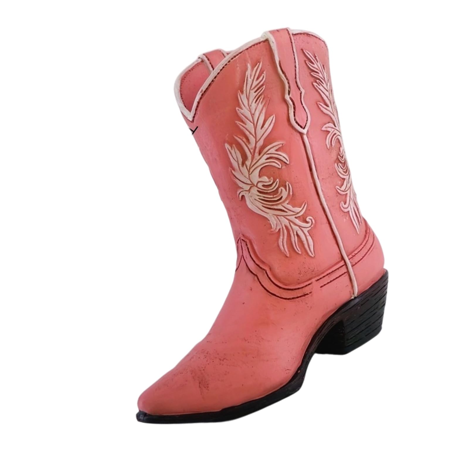 Ekoama Western Cowhand Boot Shape Flowerpot Vase For Home Decoration Hydroponic Flower Arrangement Container