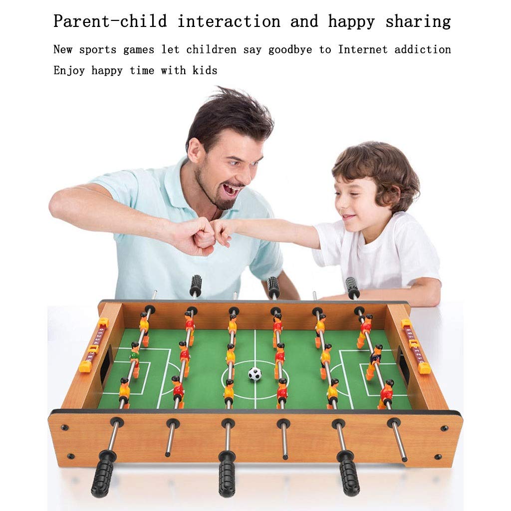 Amazon.co.jp: テーブルサッカーサッカーゲーム、木製テーブルサッカー