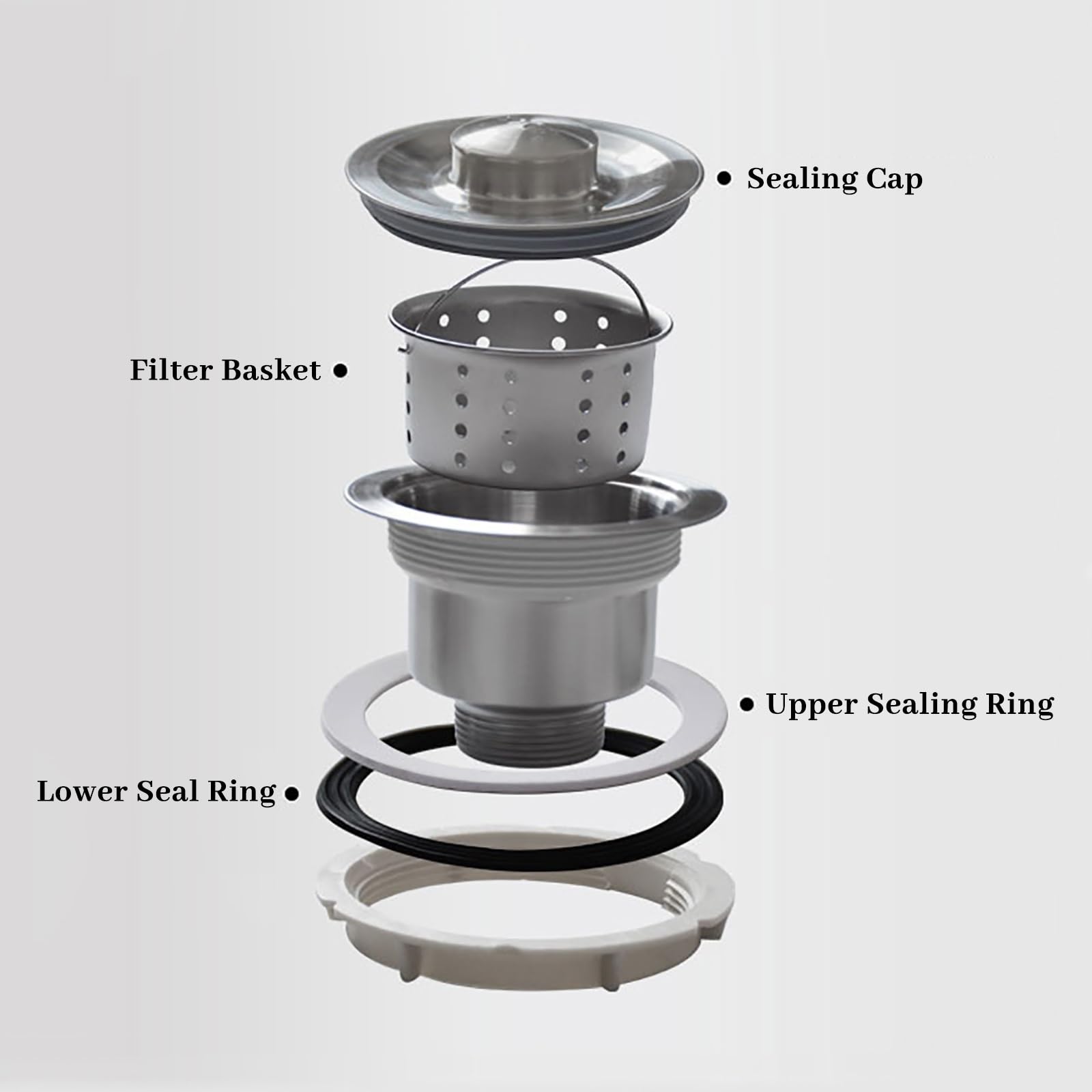 Extérieur Évier De Jardin Évier Sur Pieds En Acier Inox 1 Bac Mobile Cuisine Commercial Autoportant ÉVier avec Robinet Évier Utilitaire pour Sous-sol Restaurant Facile à Nettoyer 75x40xH75cm