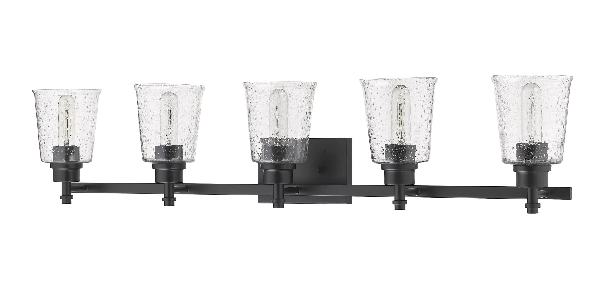 Z-Lite 5 Light Vanity 464-5V-MB, Black