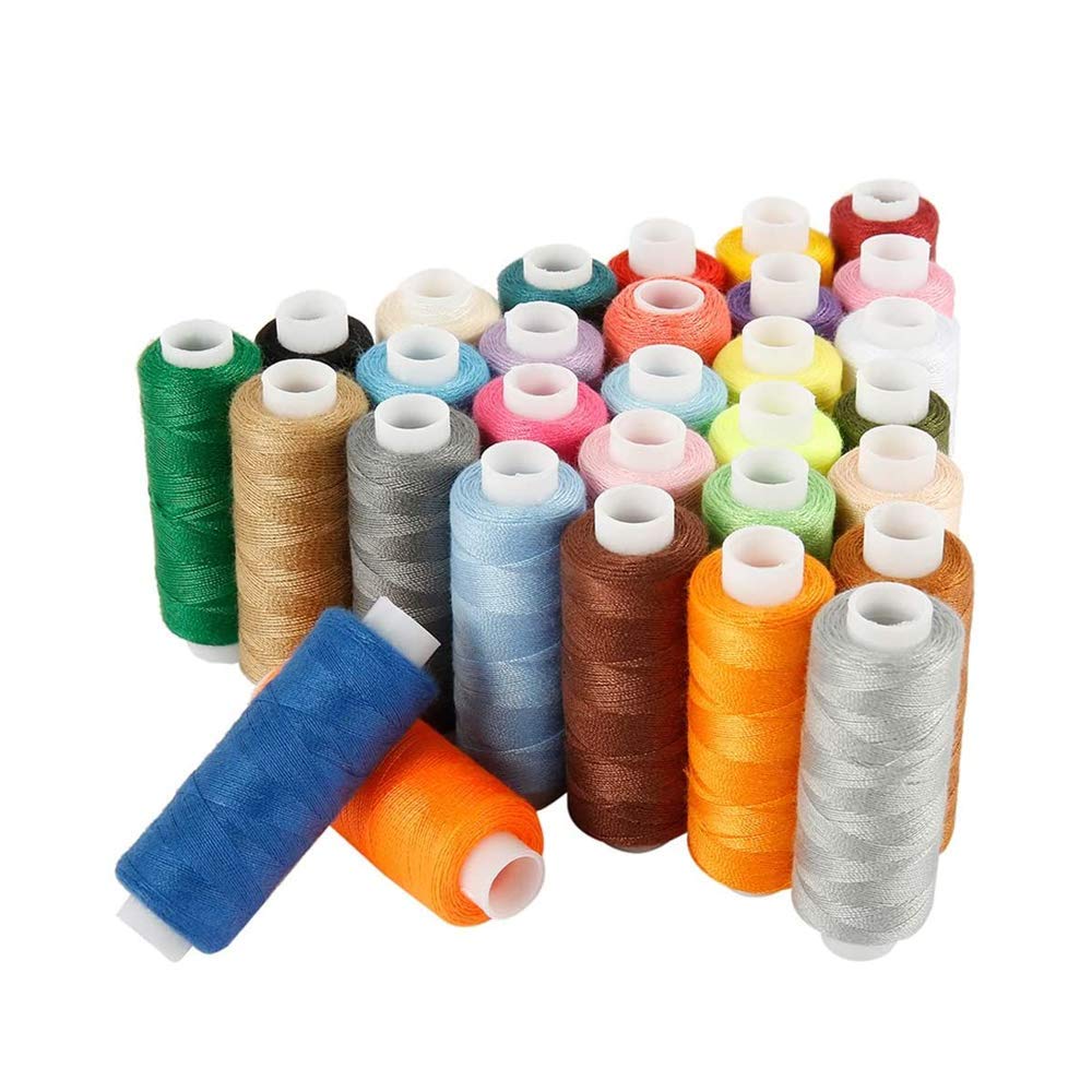Kit Filo Da Cucito Polyester - 39 Bobine Colorate Per Cucito A Mano E Quilting