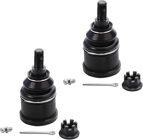 Miniatura 408 de Detroit Axle - Kit de suspensión frontal de 10 piezas para Chevy Trailblazer EXT GMC Envoy XL XUV Buick Rainier Isuzu Ascender Olds Bravada, brazos
