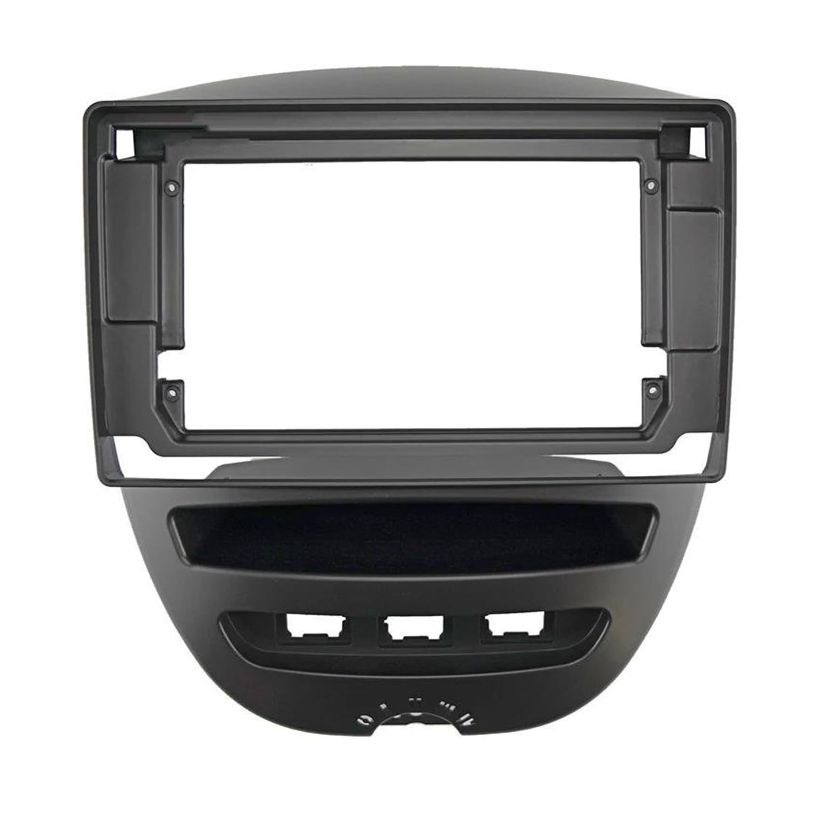 Pannello controllo Kit Montaggio Cruscotto Con Pannello 2 DIN 10,1'' Per Citroen C1 2005-2014(Cavo telaio)