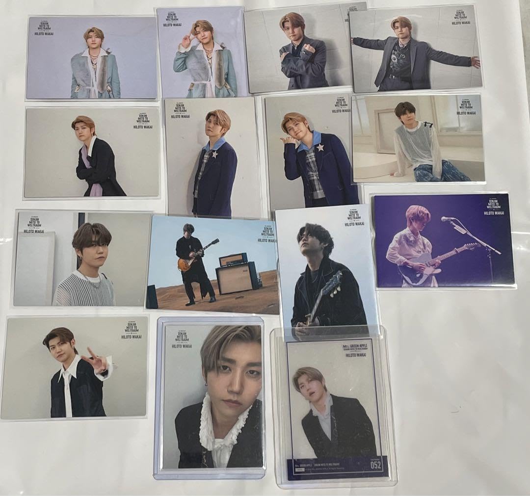 Amazon.co.jp: Mrs. GREEN APPLE ミセス ゼンジン フォトカ 若井