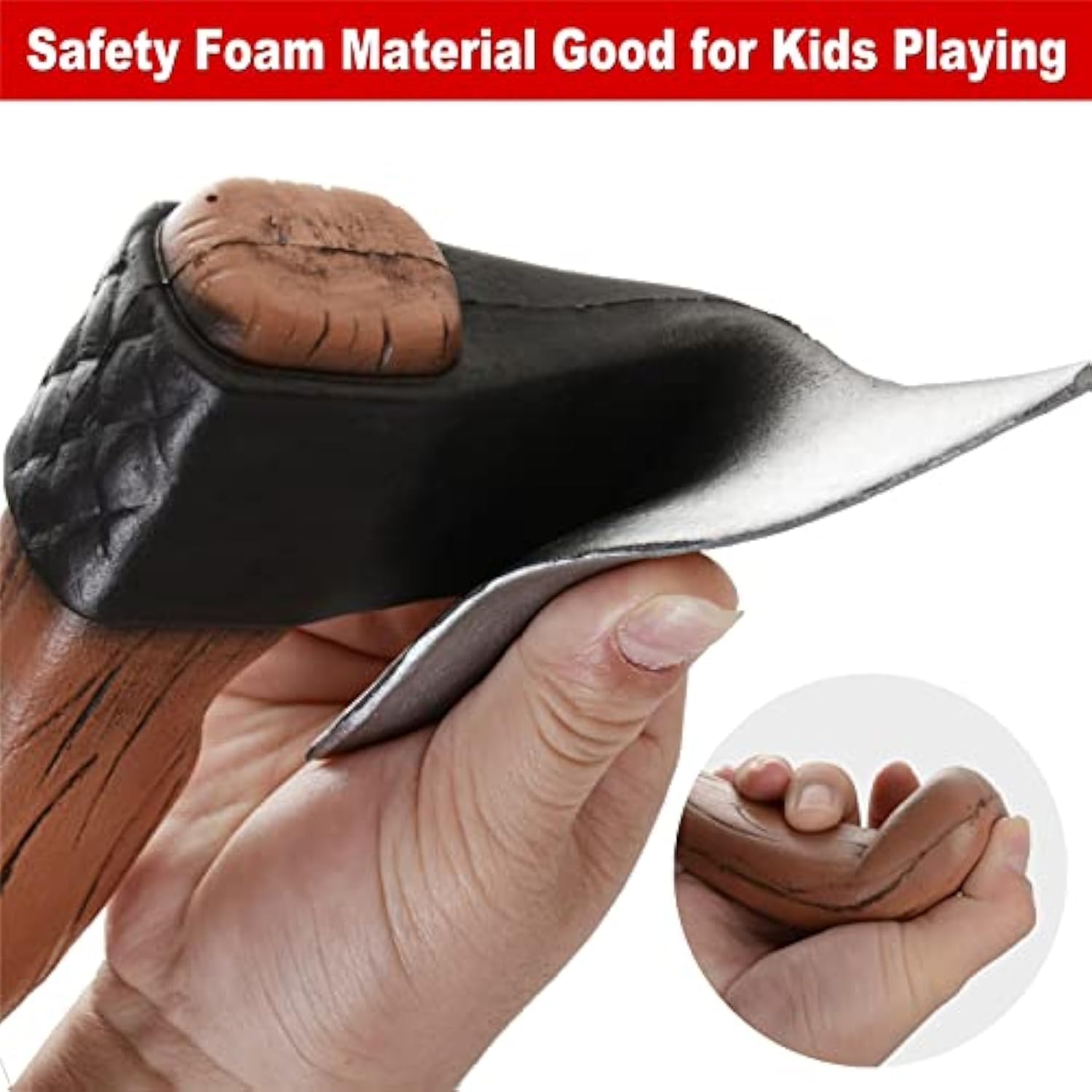 PARTYGEARS Foam Viking Axe for Halloween Costume Cosplay Fake Axe Weapon Medieval Renaissance Accessories Props (Short Axe-A0031) - Image 3