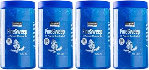 Gel de limpieza multiusos con aceite de pino, limpiador doméstico multiusos para baño, cocina, suelos, lavandería y más, 33.8 onzas líquidas