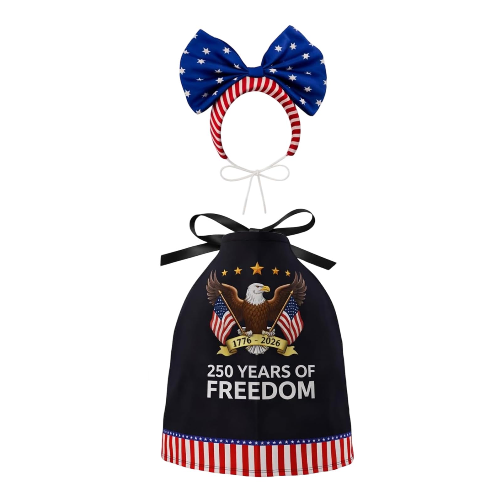 Festival Front Door Geese Bowknot Outfit Set in Patriotism Color Outdoor Holiday Decorations Ideal for Holiday Decorating Patriotism Door Decors