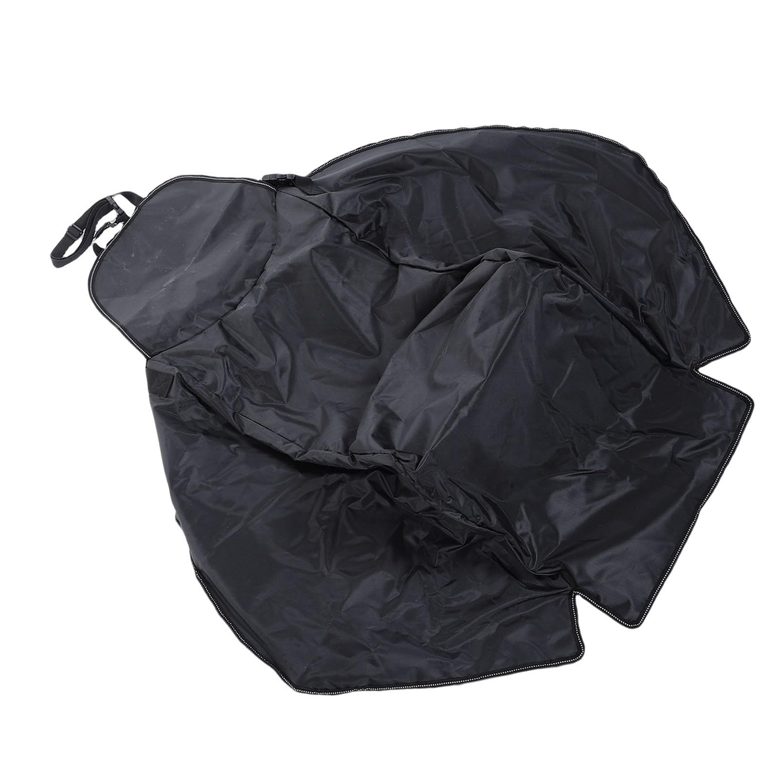 EMUKOEP Couverture de Protection des Jambes de Moto d'hiver, Couverture Coupe-Vent pour Scooter, Doublure Chaude Noire