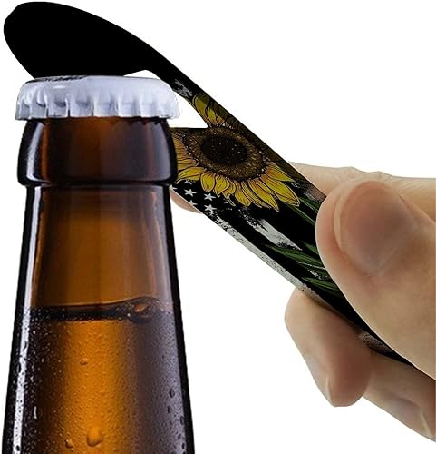 Miniatura 5 de Abrebotellas de acero inoxidable, abridor de botellas plano, 2 piezas, abridor de botellas de cerveza duradero para el hogar, cocina, bar,