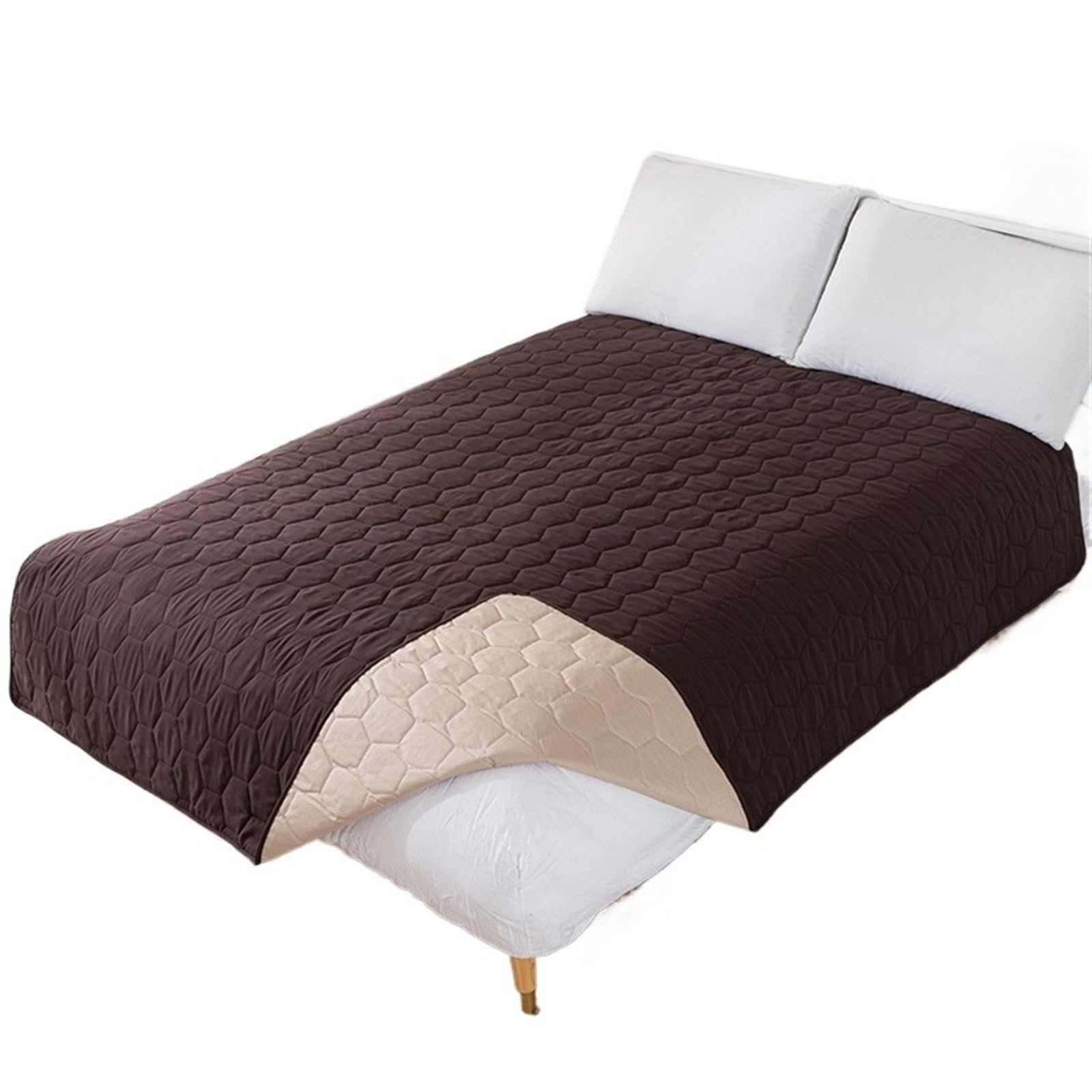 Protector de colchón impermeable King para desayunos en la cama y noches confortables