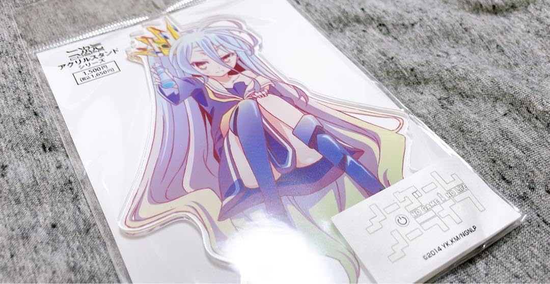 Amazon.co.jp: ノーゲーム・ノーライフ 白 アクスタ : おもちゃ