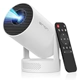 Mini Portable Projector with 4K Support&comma; Bluetooth 5&period;4 WIFI6&comma; 5watt Sound Base Speaker&comma; 160 ANSI&comma; Android 11&comma; 210° Rotation &comma; Auto Keystone Correction Video Projector HY300 ULTRA