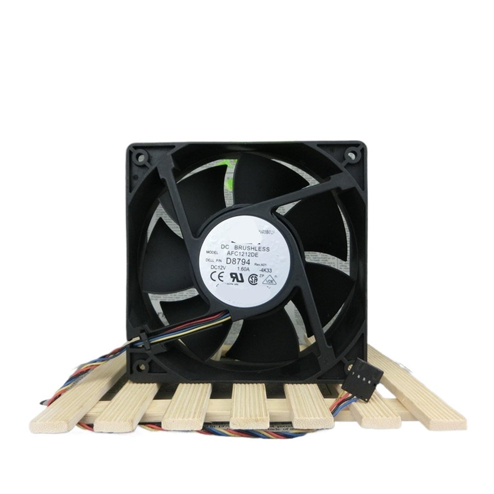 UWUKCJOKQ AFC1212DE 120 * 38 12cm 12V 1.6A 4 line Fan