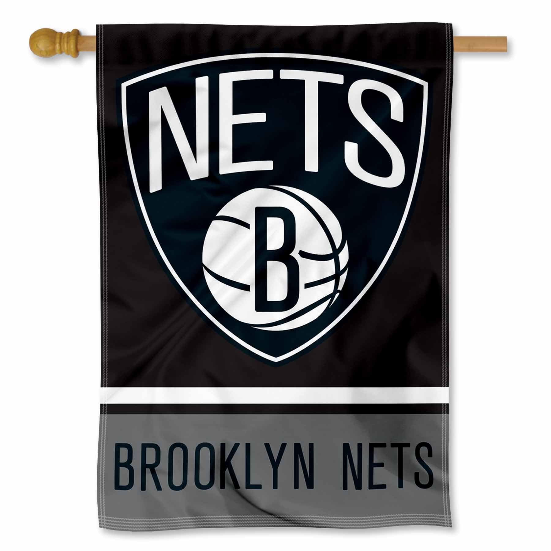 Drapeau Brooklyn Nets double face WinCraft cadeau idéal pour fan de basket - 6