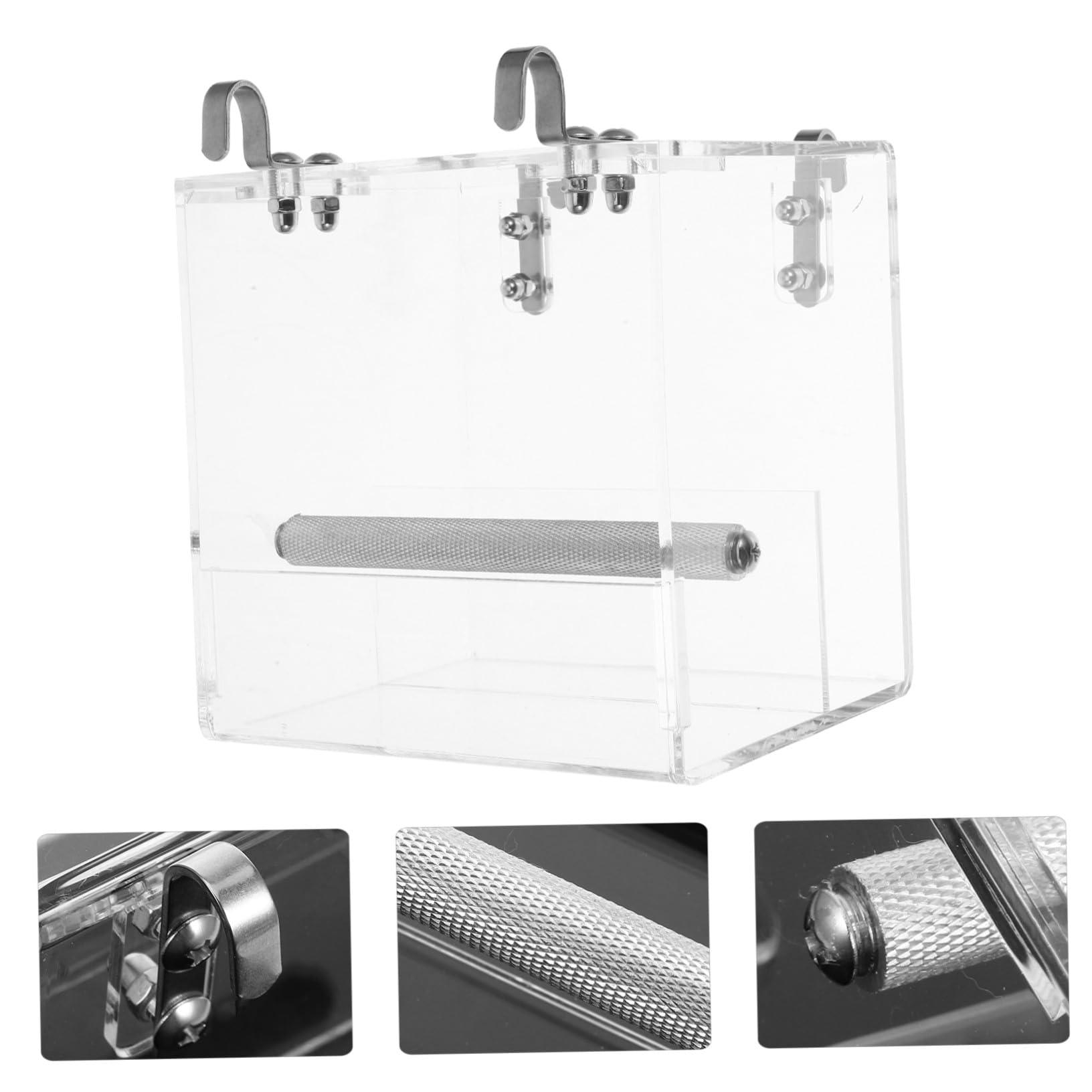 Mangeoire Automatique pour Oiseaux Bol De Nourriture pour Perroquets Accessoire De Cage s