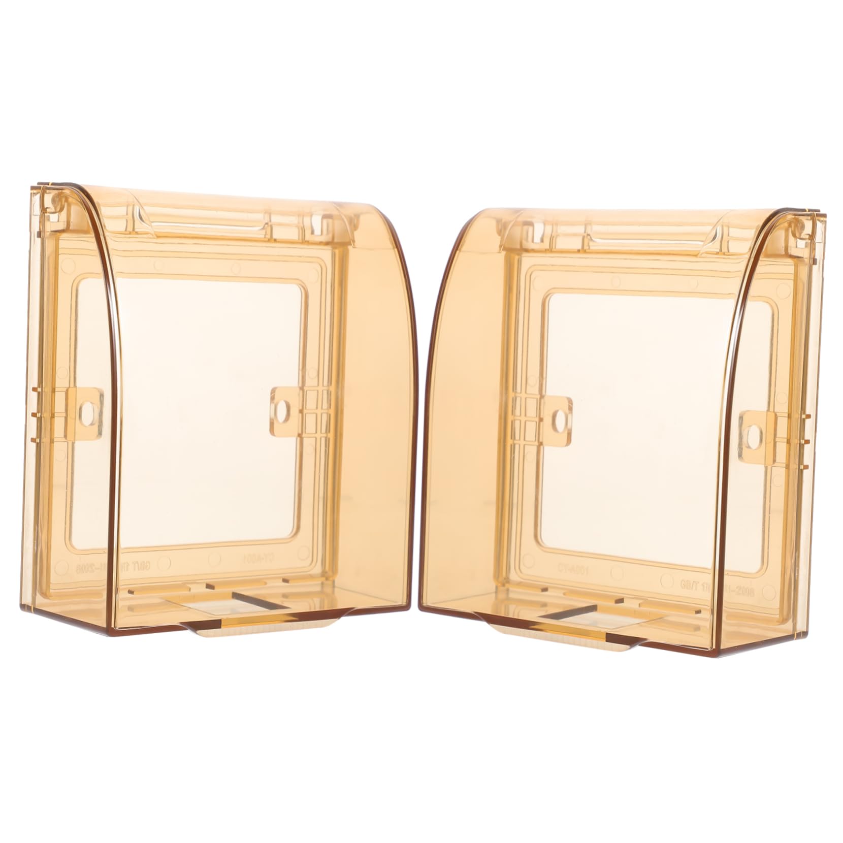 OSALADI 10piezas Para Enchufes Tapa De Seguridad Infantil Para Interruptores De Protector De De Pared Diseño Transparente y Instalación Seguridad Para Niño El