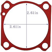 Vista 4 de 877325 y 877334 Juntas de repuesto para clavadora de marco Hitachi NR83A2 NR83A3 (Paquete de 10)
