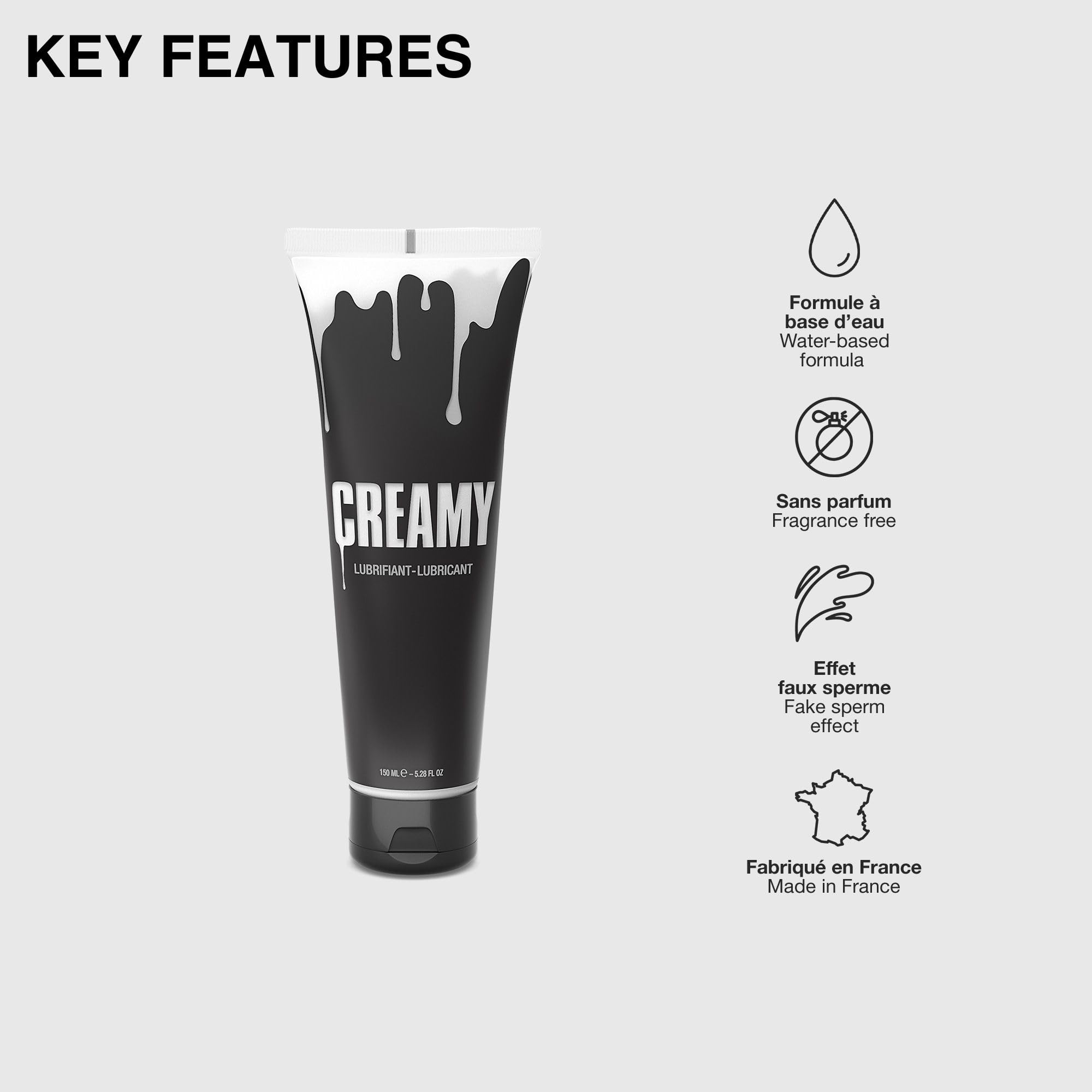 Entfessle deine Leidenschaft mit CREAMY, 180 g  diskret