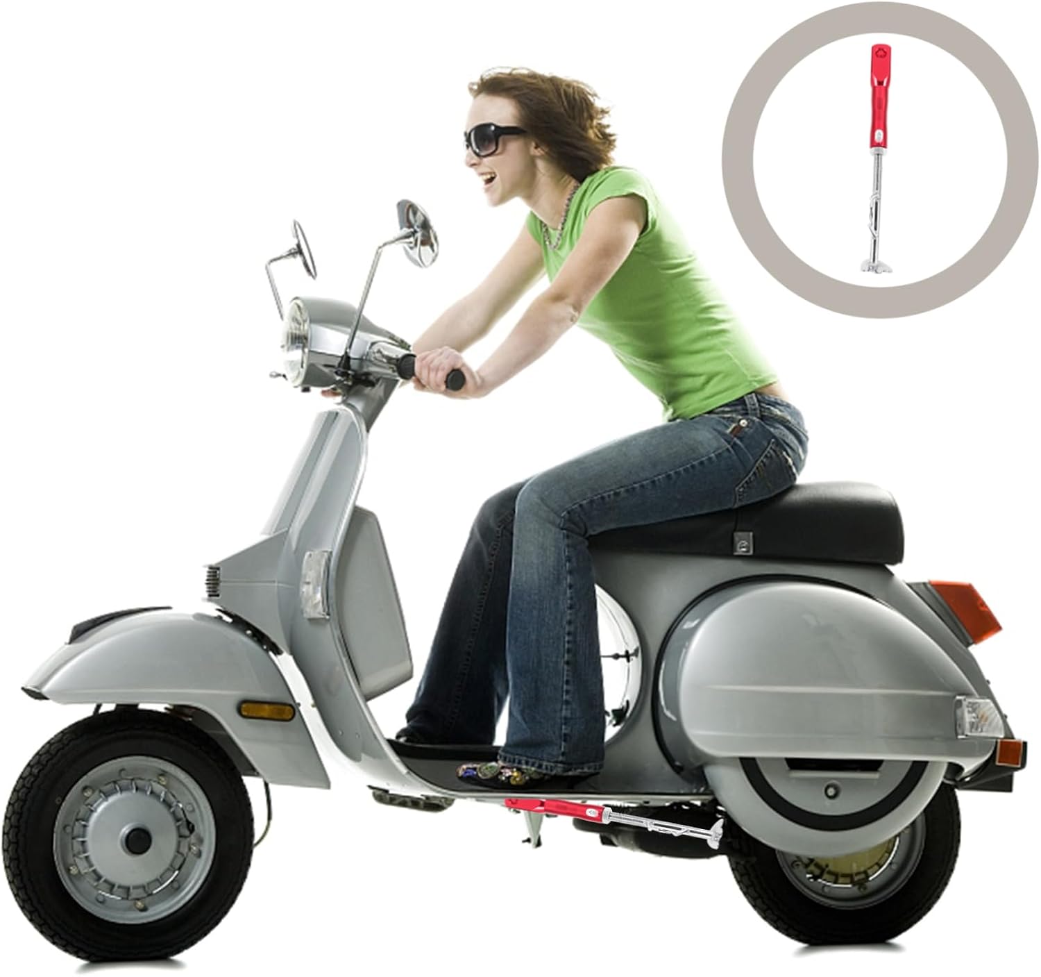 Kickstand for Motorcycle Replacement Side Stand Electric Scooter Kickstand Pad