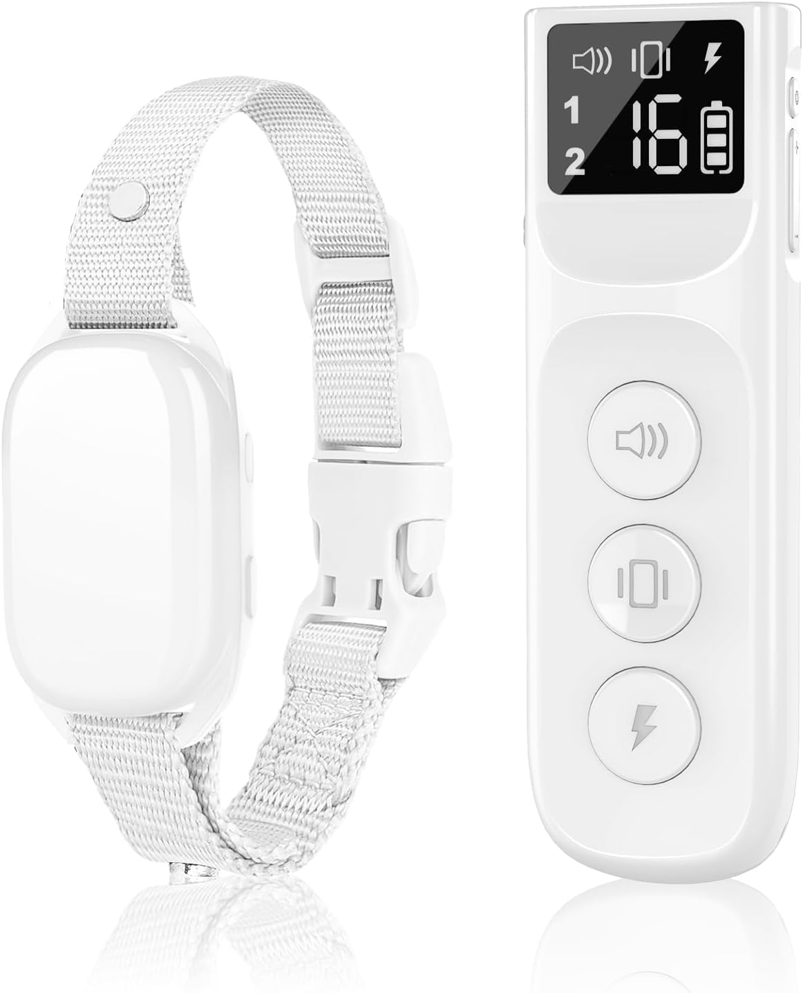 Dog Bark Collar - Rechargeable Remote Anti-Bark Training Collar with Beep/Tactile Modes, 16 Sensitivity Levels, 3300Ft Range, 2-Channel Memory - Humane for All Dog Breeds