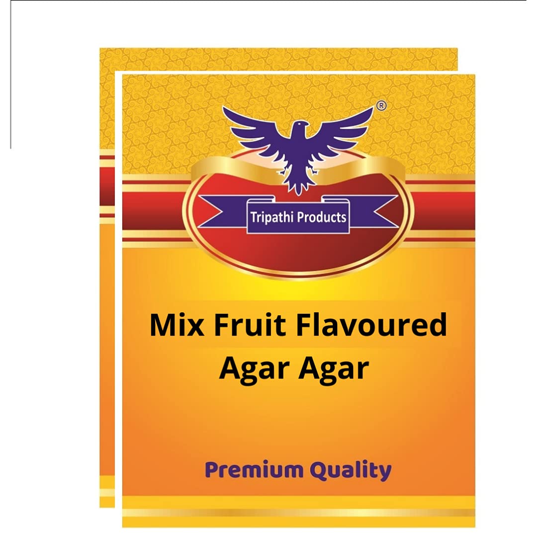 Buy Tripathi Products Mix Fruit Flavoured Agar Agar Powder 2x100 Grams