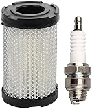 Air Filter with Spark Plug Replacement for Tecumseh 35066 Sears 10096 63087A ECV100 LEV90 LEV100