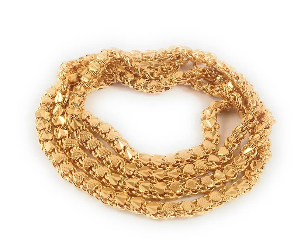 CUTE GOLD One Gram Gold Plated Fashion Jewellery Traditional Covering Muruku Thali Saradu Chain for Women & Girls (B09Z1YMW24) Amazon Price History, Amazon Price Tracker