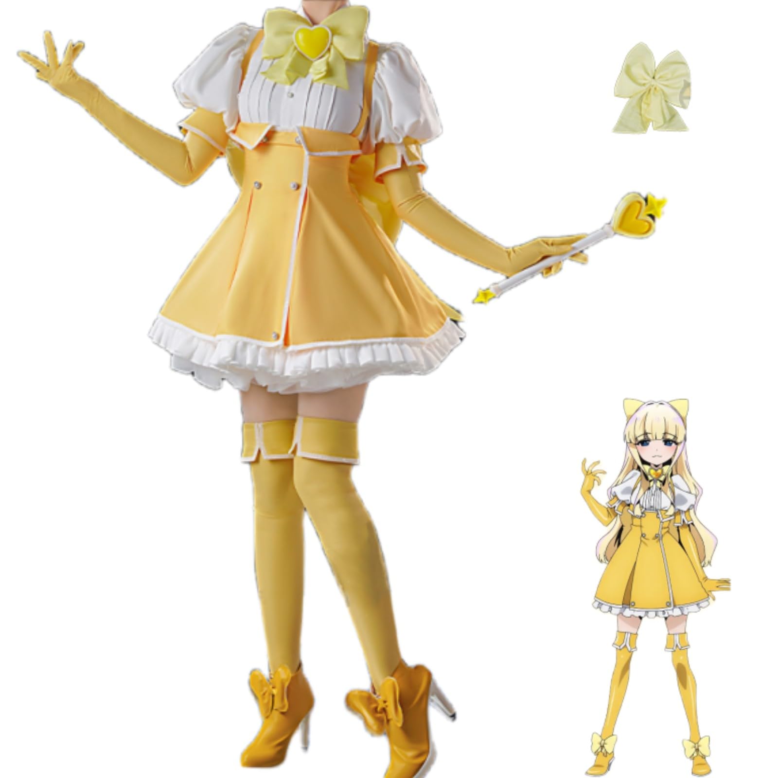 Amazon.co.jp: 魔法少女にあこがれて コスプレ 天川薫子