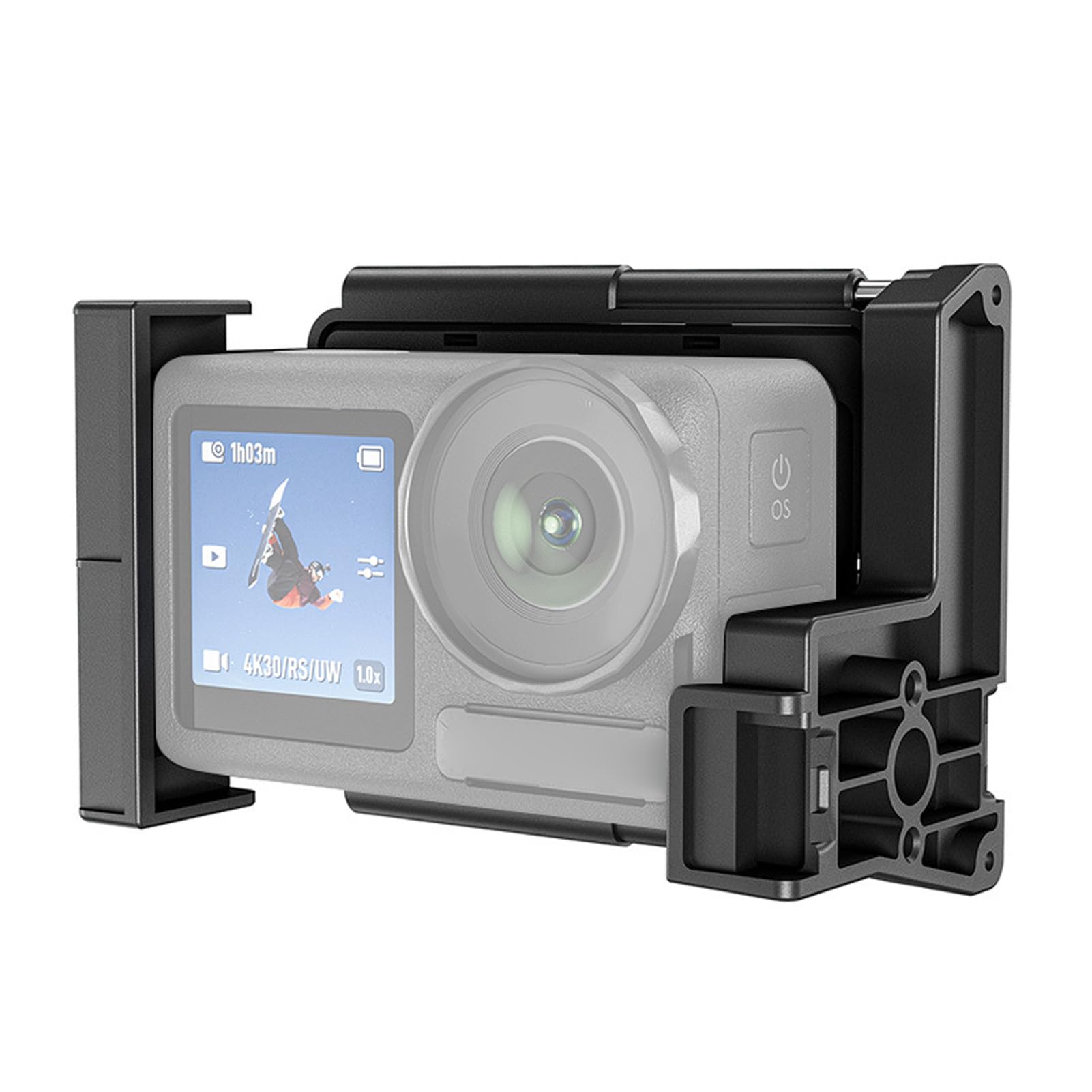 Cryfokt Ventola di Raffreddamento della Fotocamera, Ventola di Raffreddamento Silenziosa Ad Alta velocità a 3 Livelli di velocità, del Radiatore con Supporto con Fibbia Elastica di Ricarica di Tipo