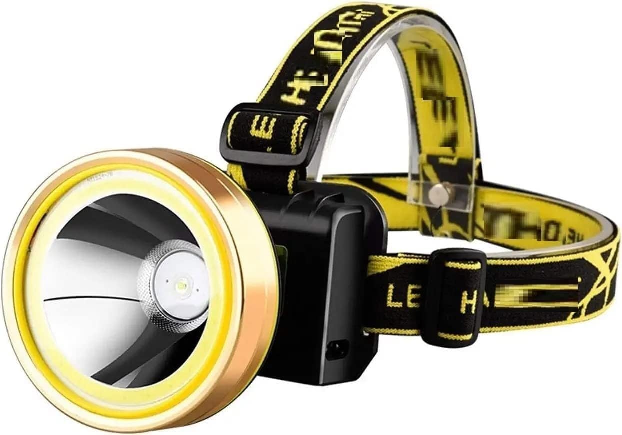 BArobo Torcia Frontale a LED Ricaricabile, Lampada Frontale con sensore di Movimento, Impermeabile, LED Bianco Brillante e Luce Blu for Corsa, Campeggio, Escursionismo e Altro, la Scelta Ideale