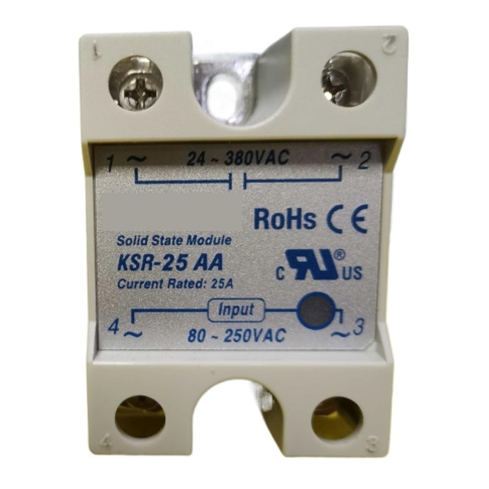 Relais statique KSR-25AA Commutation silencieuse et sans usure pour chauffage