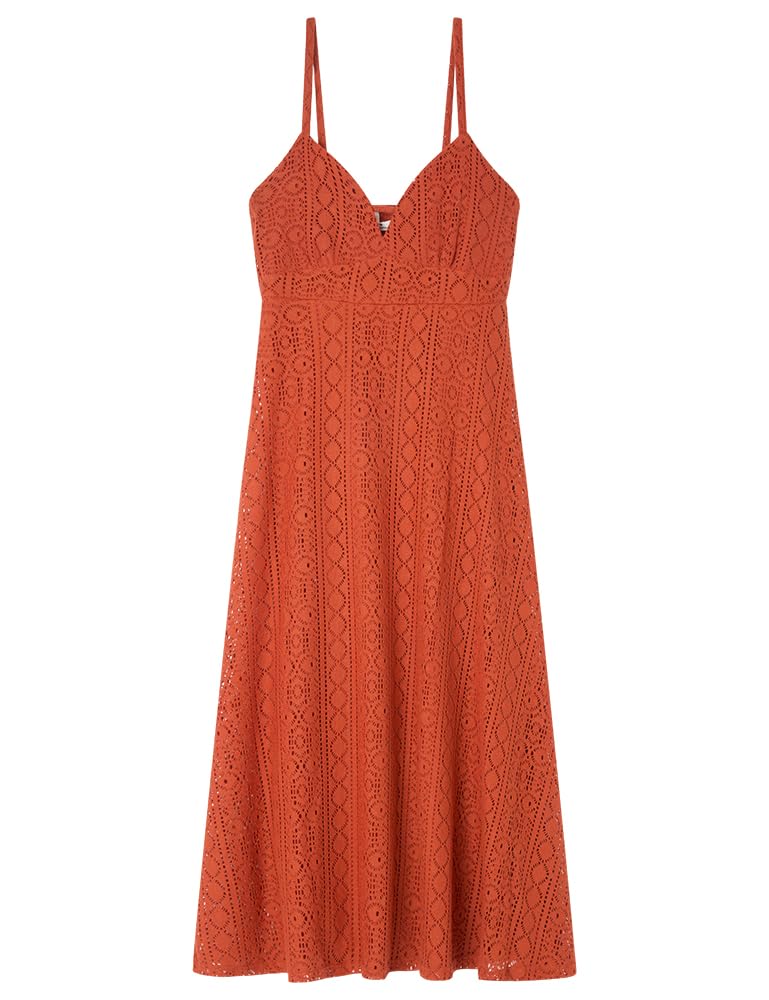 SPRINGFIELD Vestido Midi Crochet Tirantes Mujer