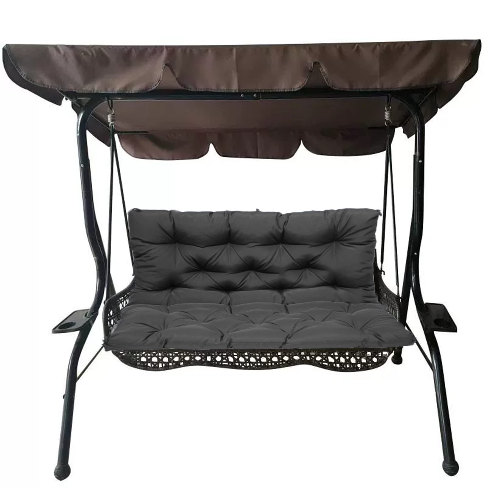 Coussins pour banc 2-3 places imperméables finis les sièges de jardin durs et mouillés