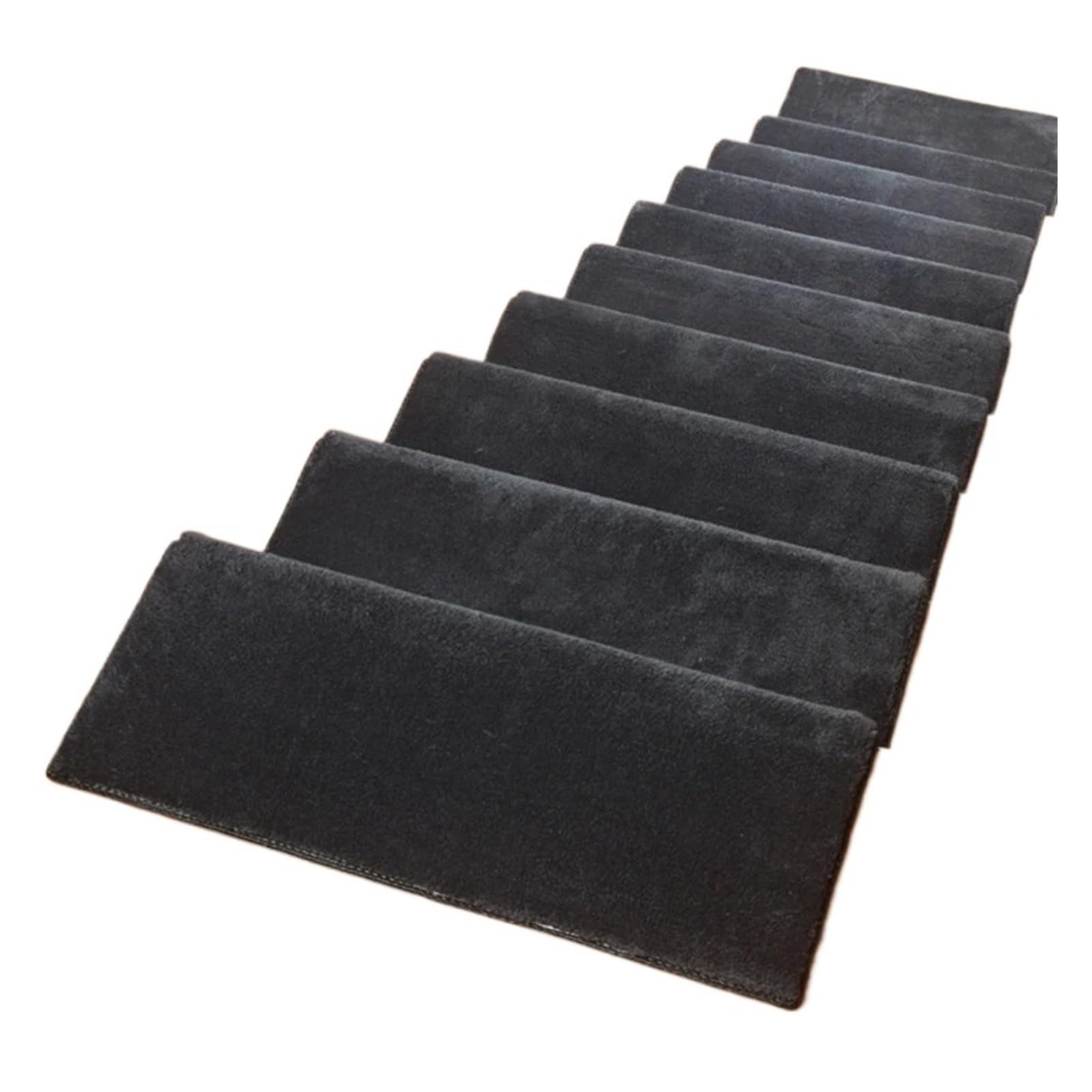 Tapis d'escalier autocollant antidérapant pour décoration d'intérieur, facile à installer, couverture d'escalier confortable, parfait pour la sécurité et la tranquillité