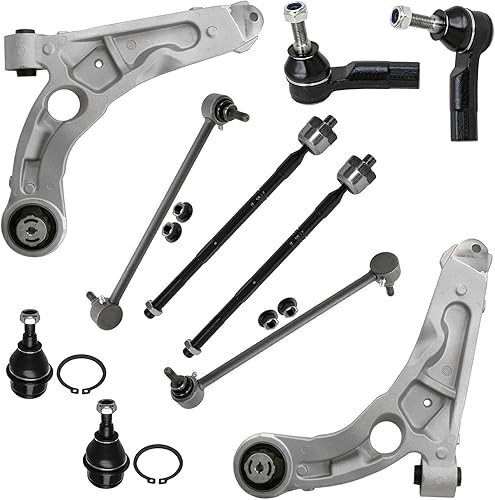 Miniatura 264 de Detroit Axle - Kit de suspensión frontal de 10 piezas para Ford Ranger Mazda B2300 B2500 B3000 B4000, 2 brazos de control superiores, 2 rótulas