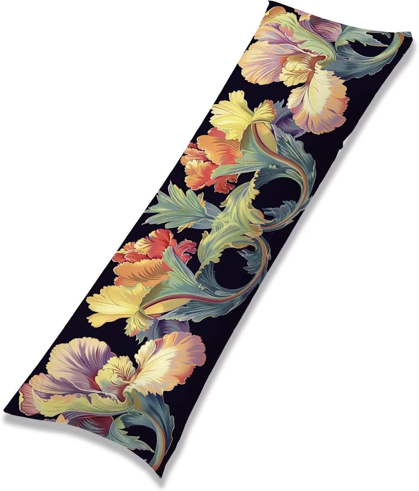 Nordic-17 Federe Cuscino Letto 50 x 150 cm, Cuscini per Divano Lino, | Doppia Faccia Stampa, Plain-2 Fodera per Cuscino Decorativa, con Cerniera, Cuscino per Dormire Sul Fianco j-32