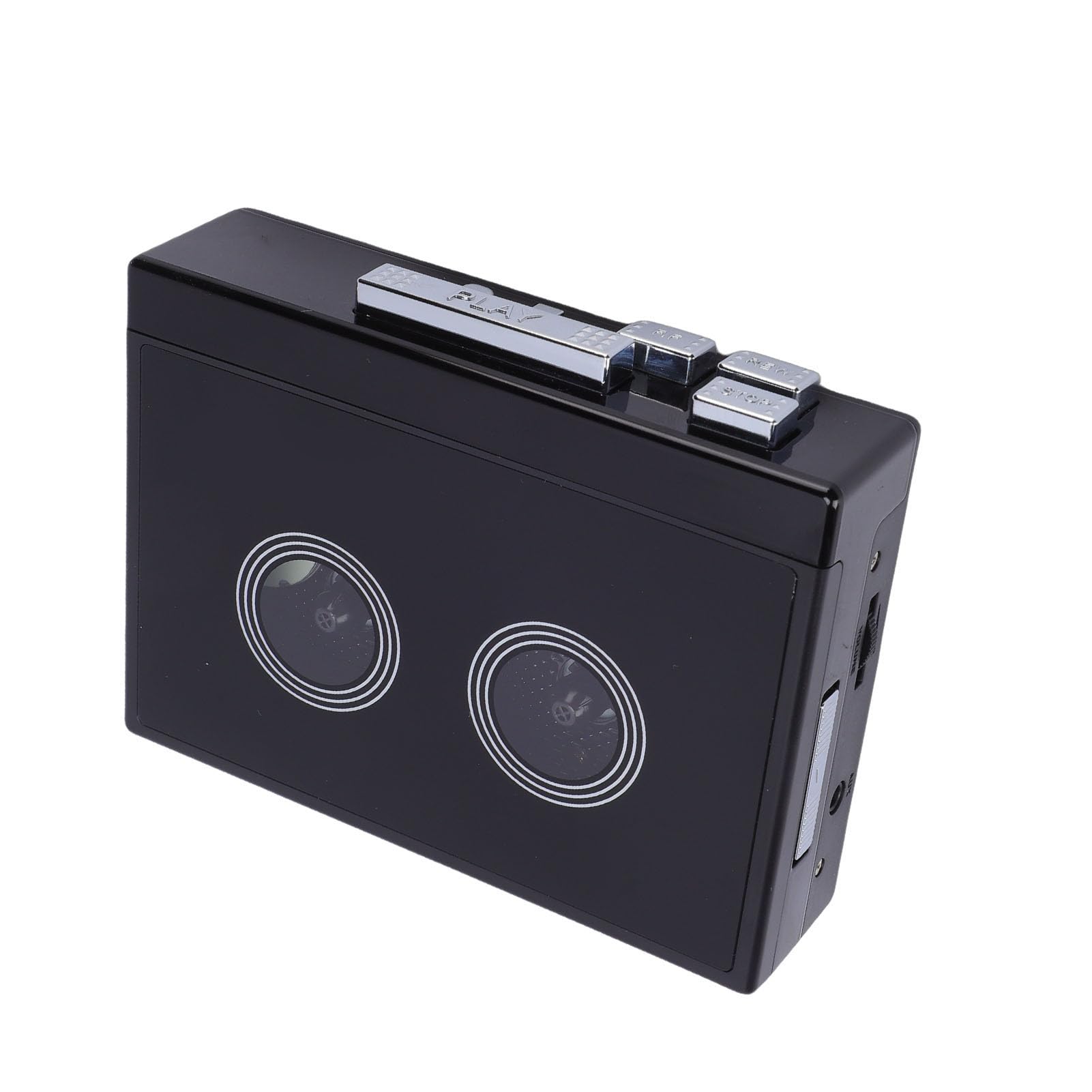 Sxhlseller Lettore di Cassette con Auricolari, Convertitore Audio Portatile, Supporto per unità Flash USB e Registrazione Digitale MP3 con Doppio Alimentatore AA o USB