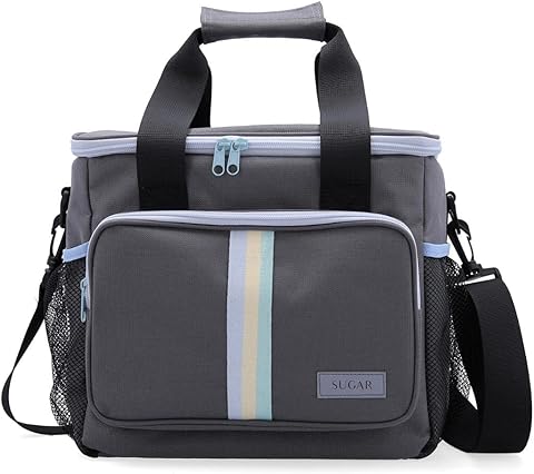 Quid Sugar Bolsa Térmica 28x22x26cm - 15l Gris
