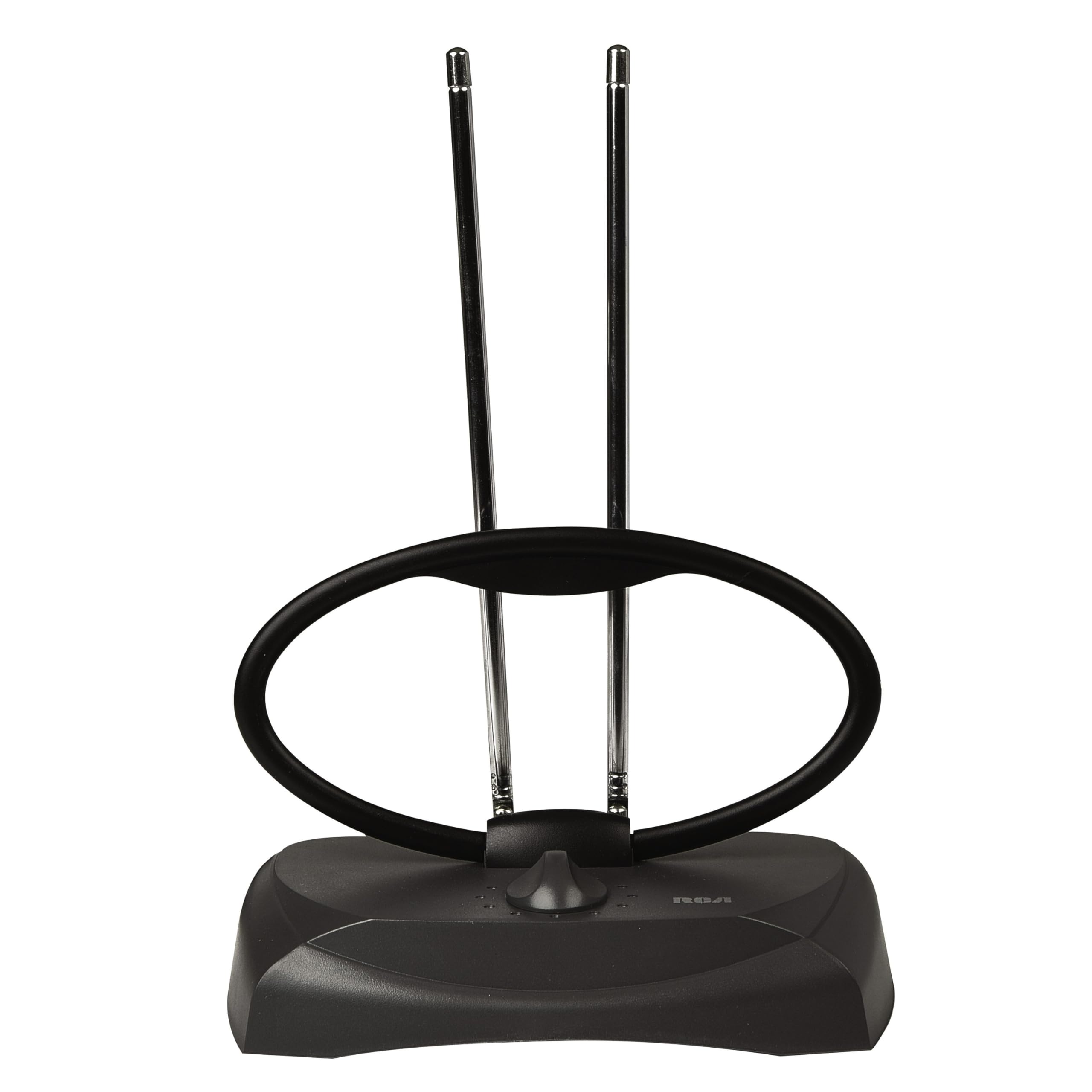 RCA ANT121 UHF/VHF Adjustable Rabbit Ear Indoor 4K HDTV Antenna