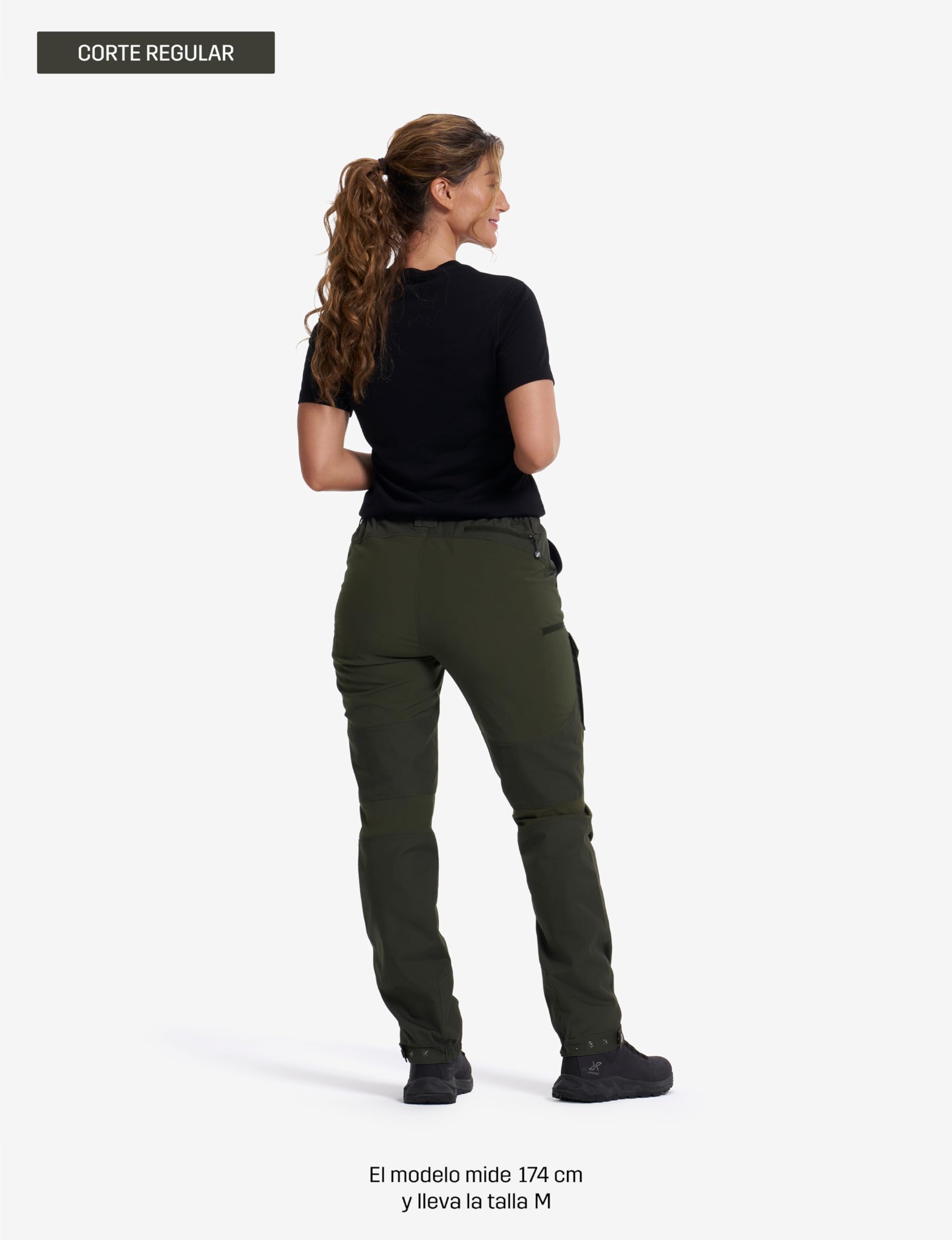 RevolutionRace Nordwand Pantalones Trekking Mujer, Pantalones para Senderismo y diversas Actividades al Aire Libre. Pantalones de Senderismo, Trekking y Trab