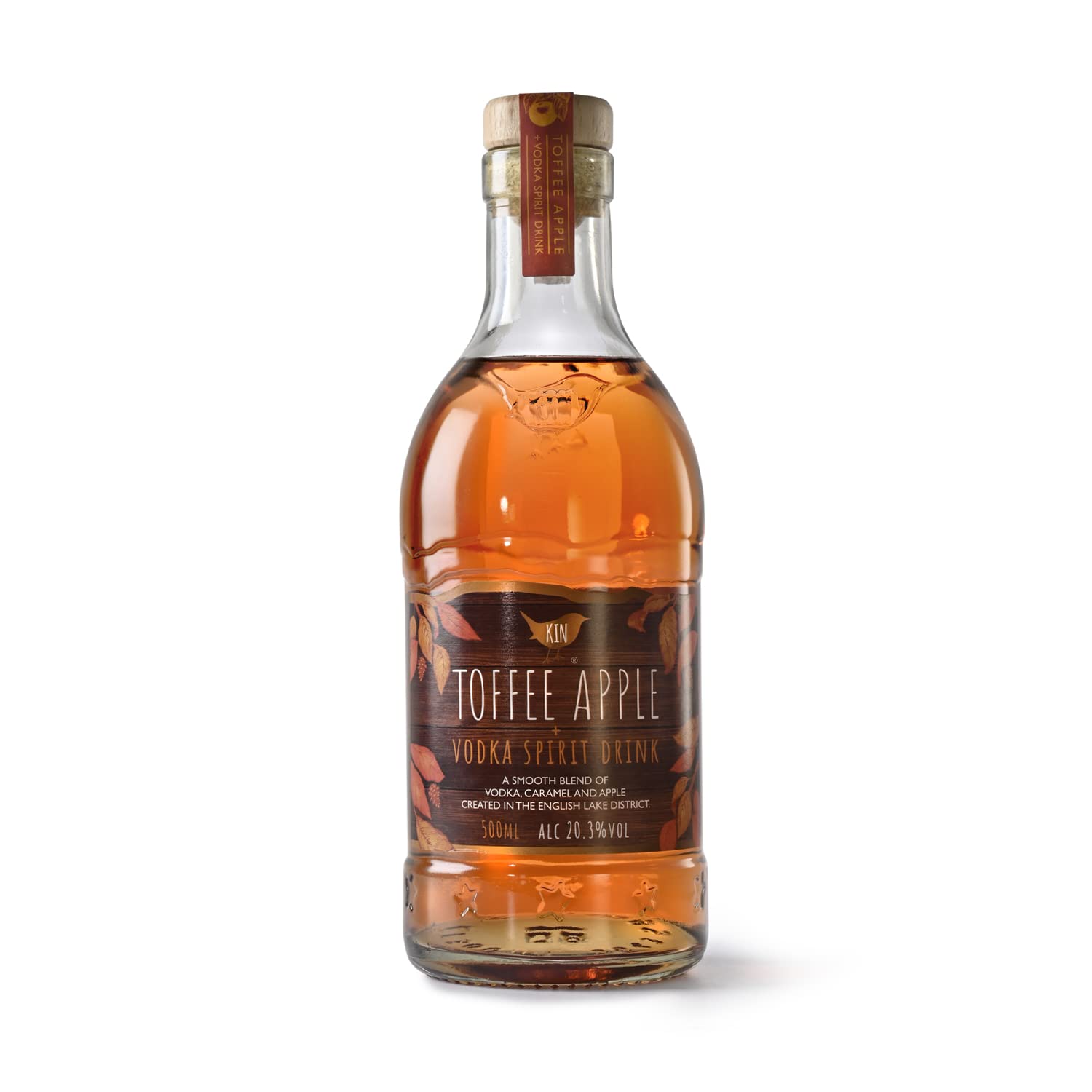 Kin Toffee Apple Vodka 20.3 Percent ABV, 50cl Bottle