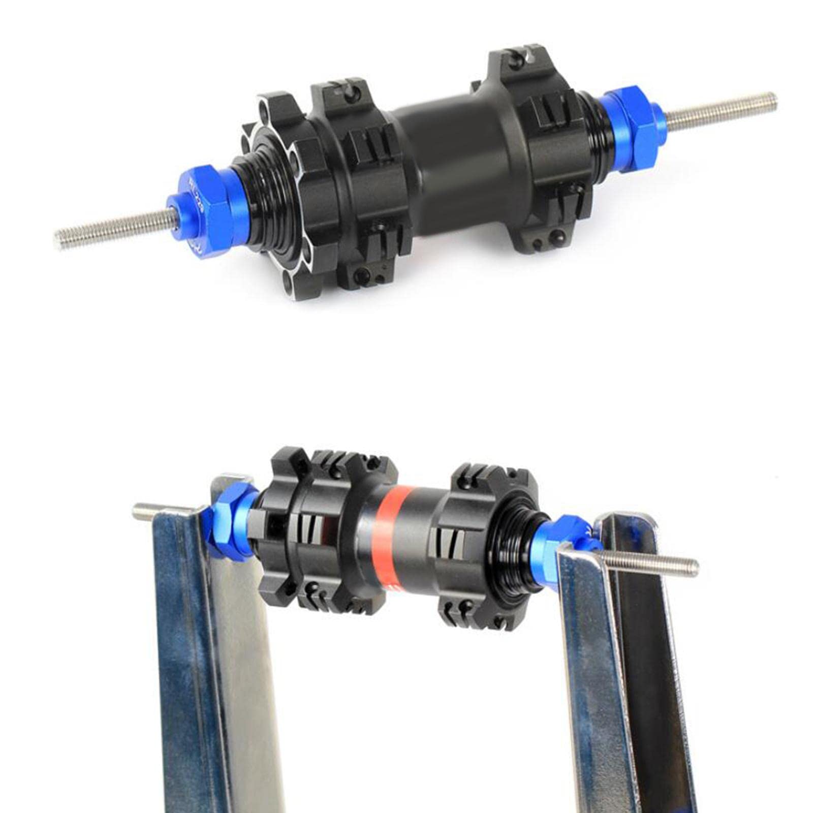 Courtieyeardceastea Adaptateur d'axe traversant de vélo pour