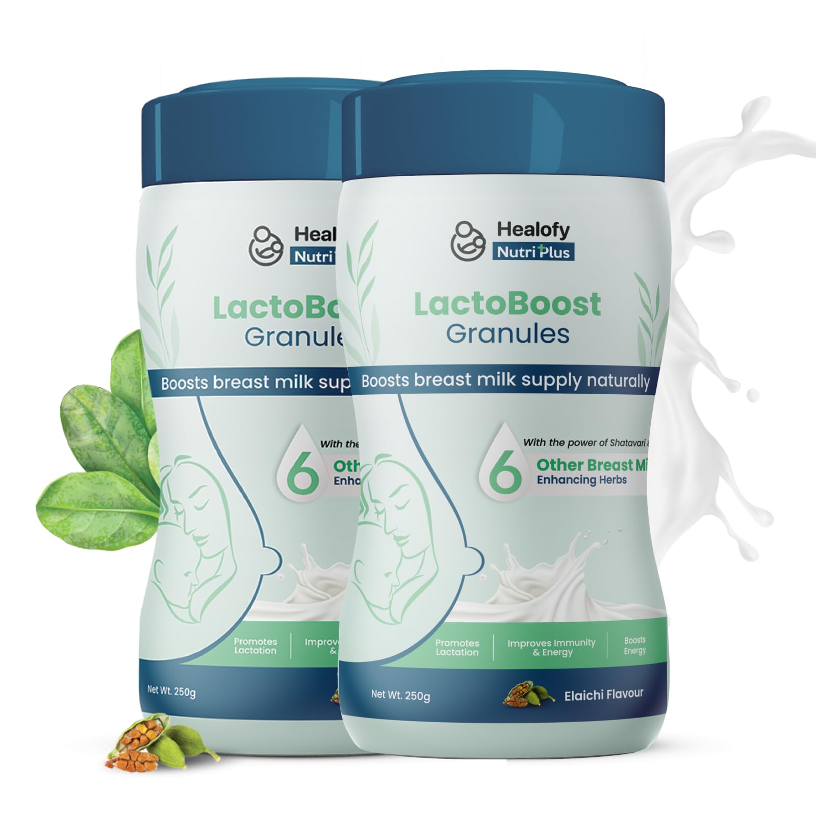 Healofy NutriPlus LactoBoost Granules – Shatavari, Safed Jeera & 7 Natural Herbs | Visible Results in 1 Week | Advanced Lactation Booster Granules for Breast Milk Enhancement |Increase breast milk - Elaichi flavour | Pack of 2, 250 GM * 2 (B0DDGYGMGN) Amazon Price History, Amazon Price Tracker