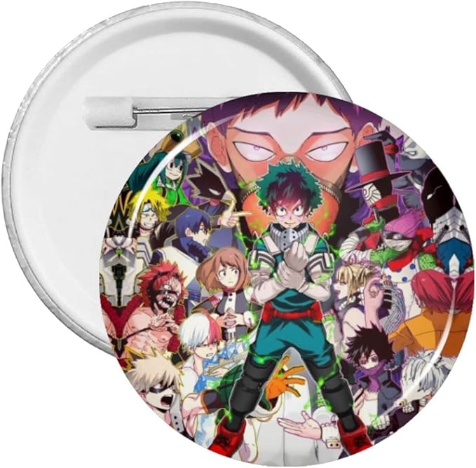Amazon 漫画僕のヒーローアカデミアバッジ 缶バッチ ボタンバッジ ピンバッチ バッジ Badge Button ボタンブローチ おもちゃ雑貨 コレクション 工芸品 簡単 軽量 リュック トートバッグ ラペルピン ジャケット用 ジュエリー 通販
