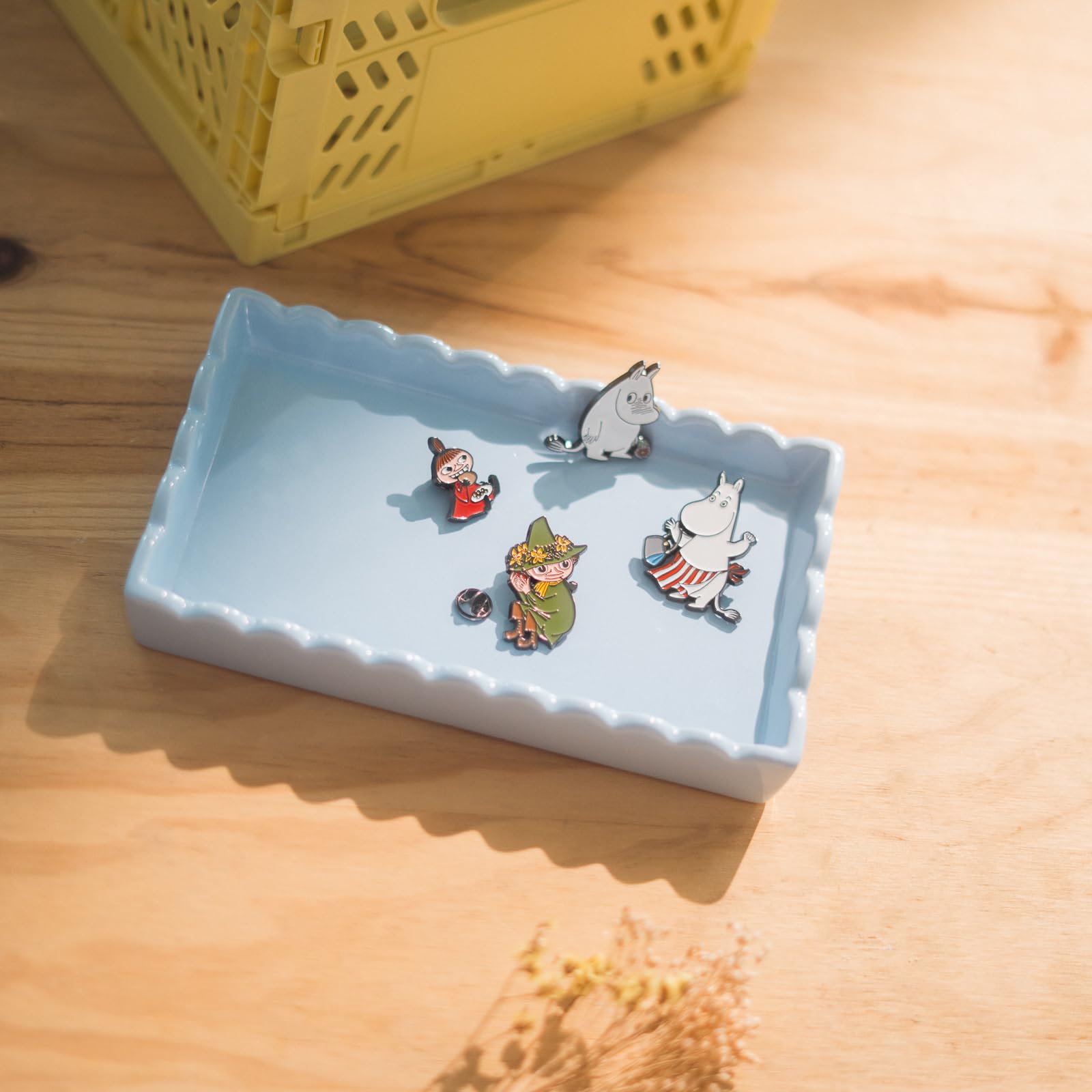 Grupo Erik Set Of 4 Pins - Moomins Merchandise | Enamel Pins, Cute Pin Badges | Moomins Gifts Under 15 Pounds, Funny Gifts For Friends