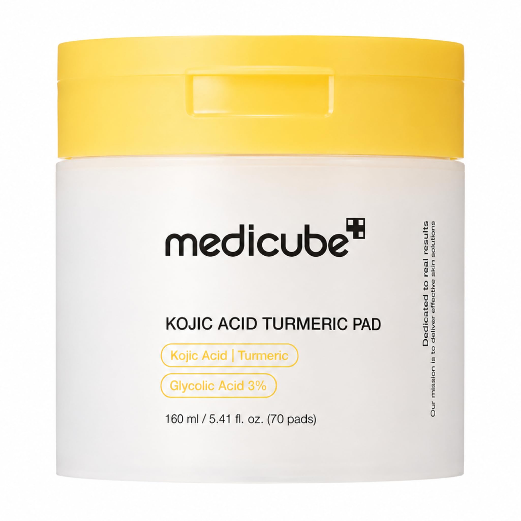 Medicube Kojic Acid Turmeric Clarifying Toner Pad 160ml (70 Pads)