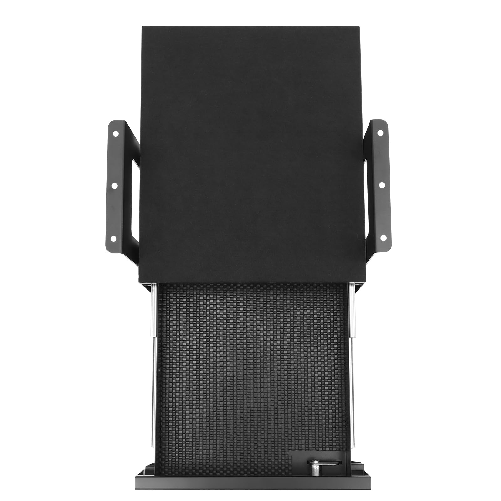 VEVOR Cajones Deslizables Debajo del Escritorio con Cerradura 2 Capas Cajón Extraíble Montado Debajo de Mesa Organizador de Almacenamiento Oculto de Escritorio con Cerradura, 365 x 335 x 250 mm